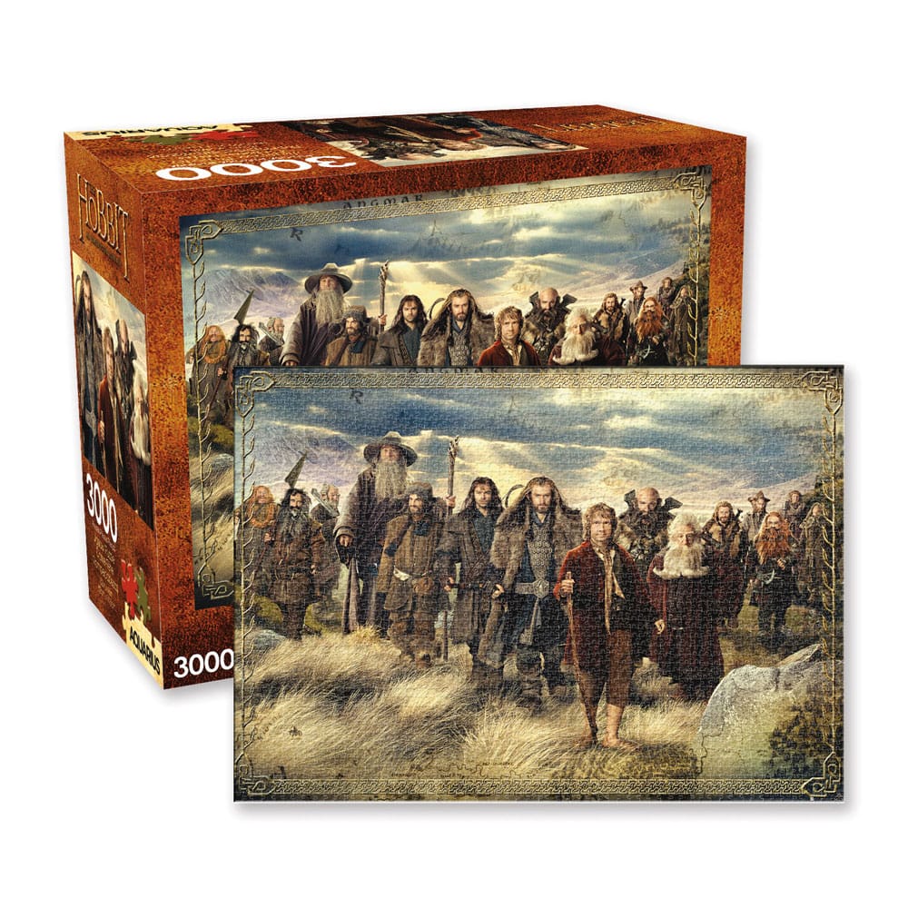 Le Hobbit : Un voyage inattendu puzzle Map (3000 pièces)