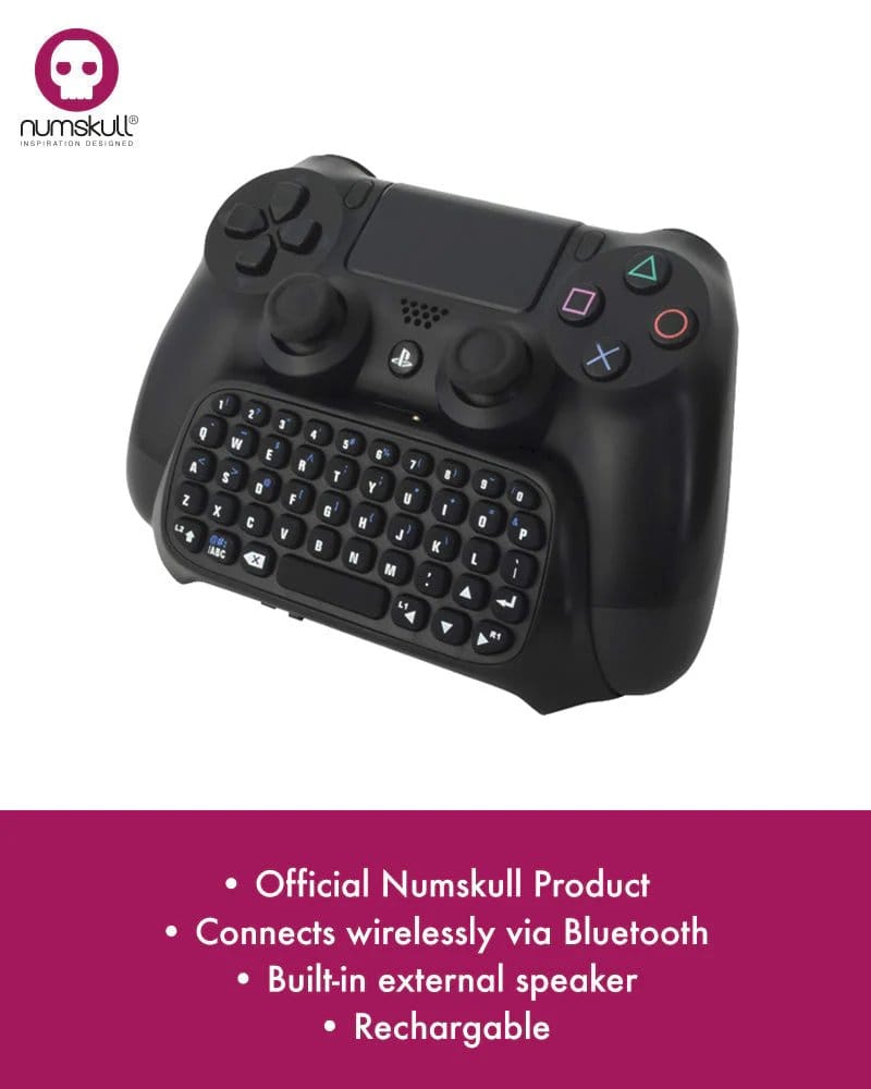 PlayStation 4 Mini Clavier / Chatpad sans fil Bluetooth