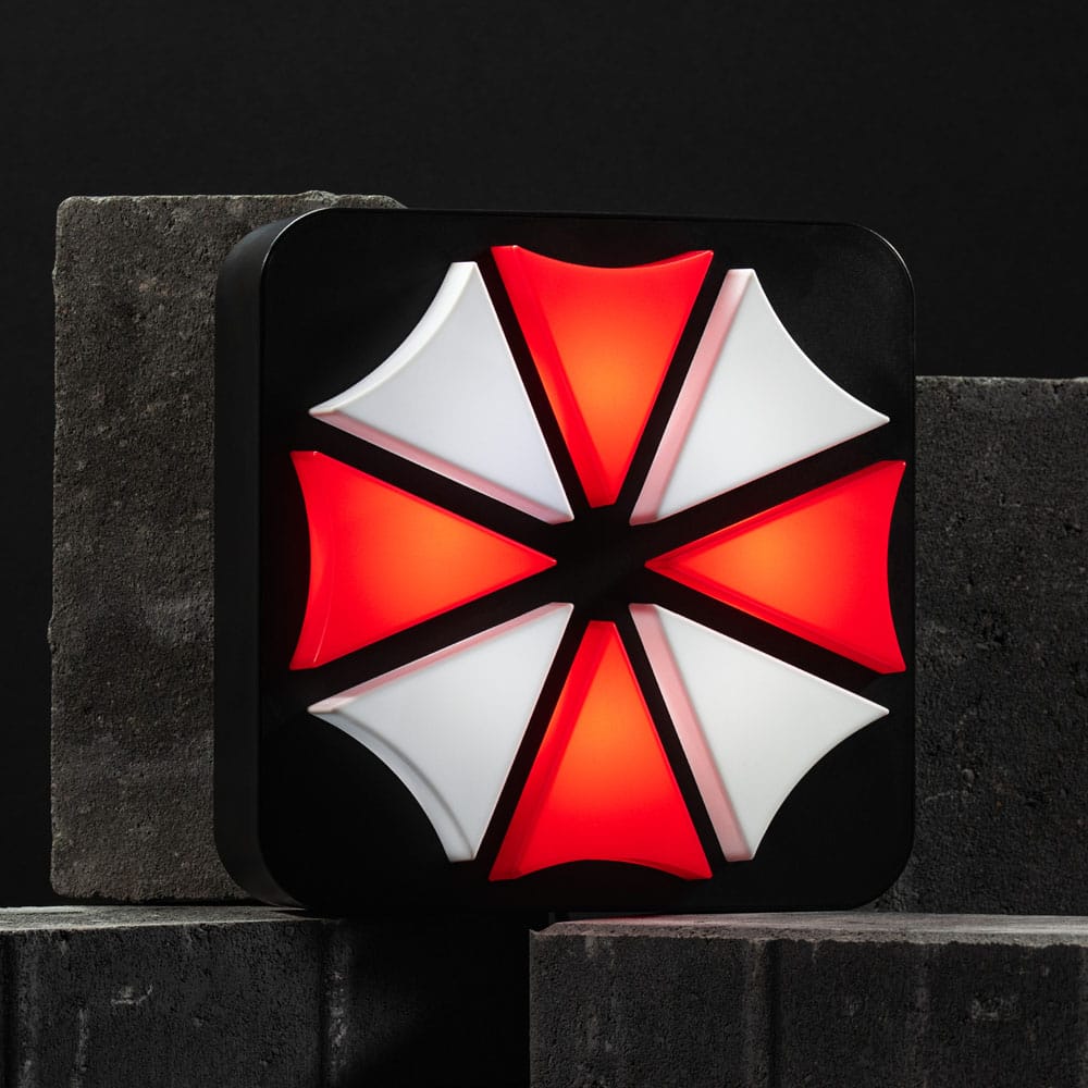 Resident Evil - Lampe de bureau / Applique murale 3D Logo d'Umbrella Corporation