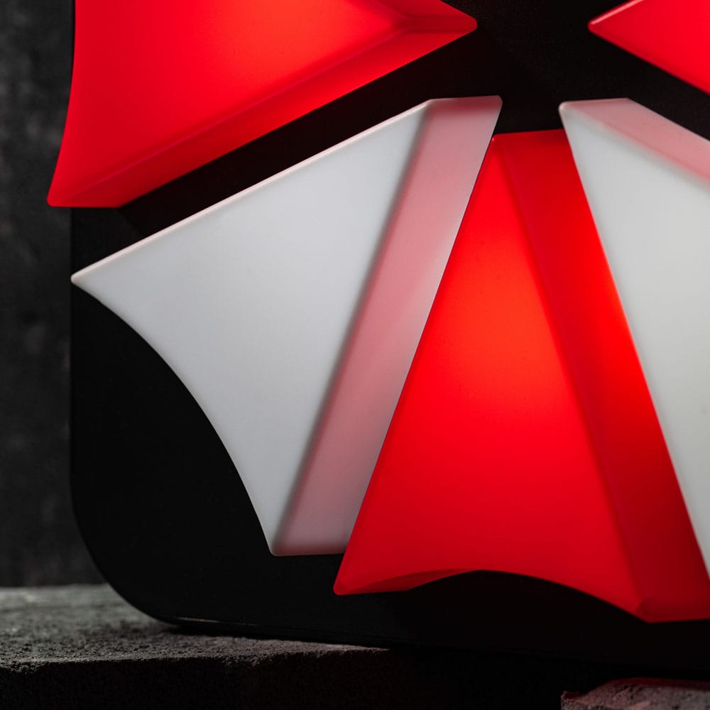 Resident Evil - Lampe de bureau / Applique murale 3D Logo d'Umbrella Corporation