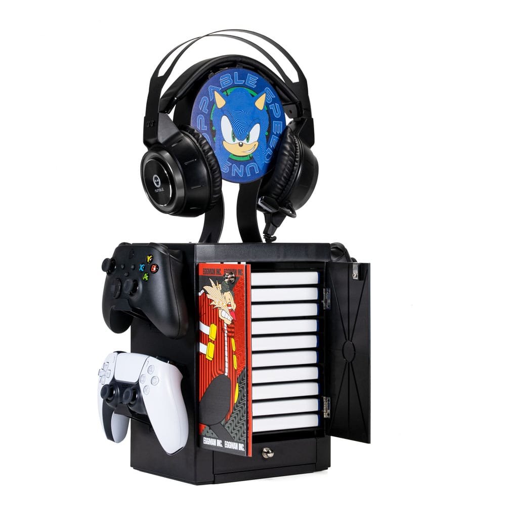 SEGA - Meuble de rangement officiel Sonic the Hedgehog pour gamer