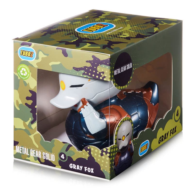 TUBBZ Canard de bain à collectionner - Metal Gear Solid - Gray Fox  (Édition standard)
