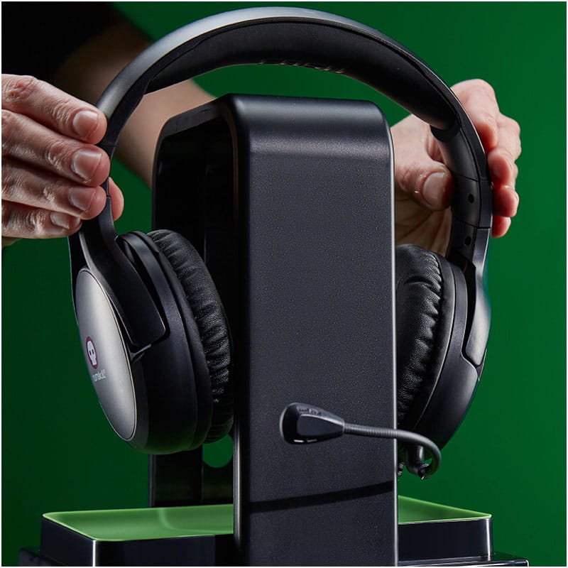 Numskull - Meuble de rangement lumineux inspiré du logo Xbox pour gamer