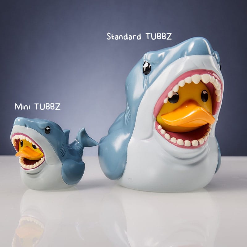 Numskull - Mini TUBBZ Canard de bain - Les Dents de la mer - Bruce (Édition baignoire) - 5cm