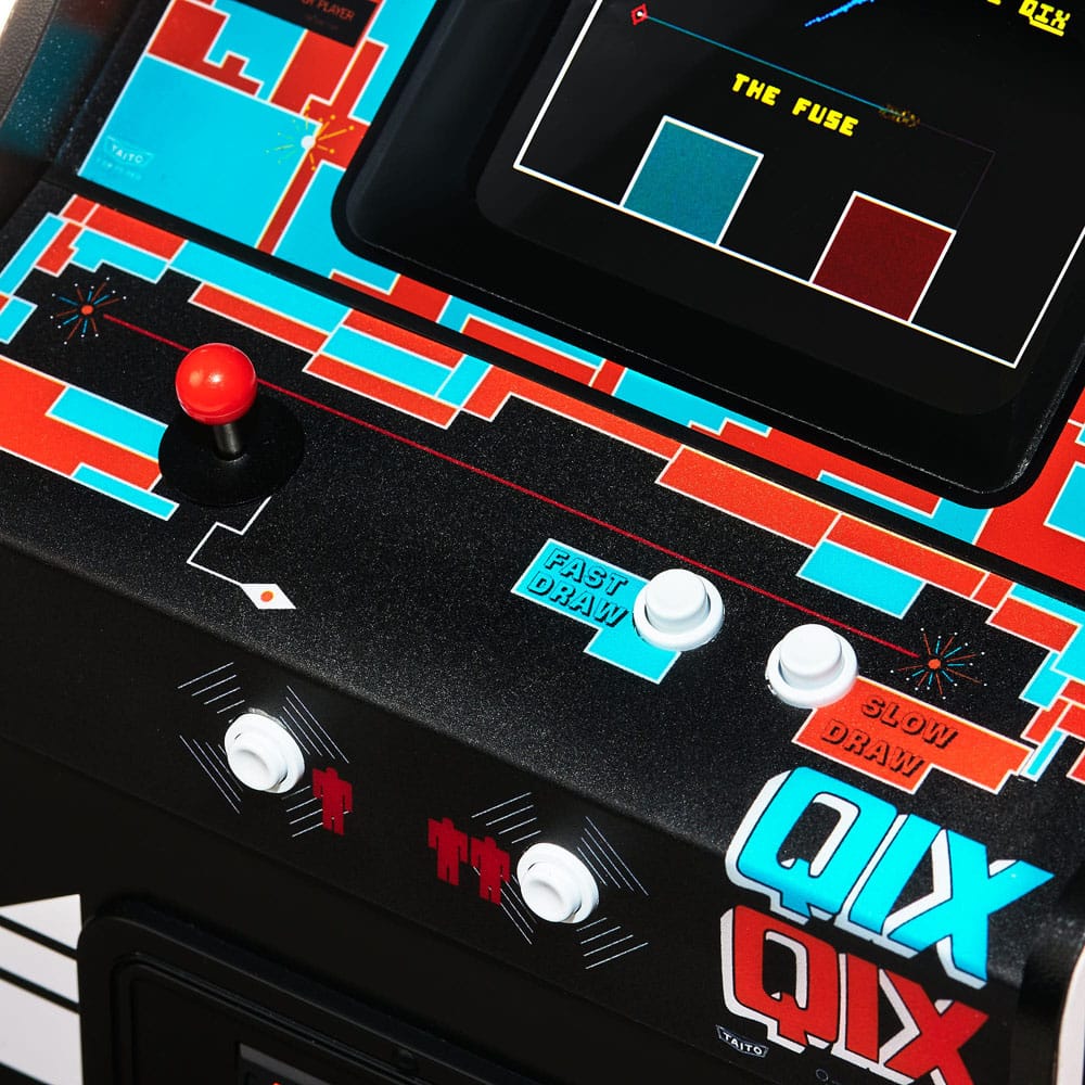 Qix mini borne d'arcade 44 cm
