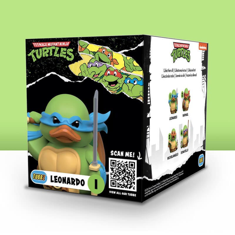 Tortues Ninja Tubbz figurine PVC Leonardo Boxed Edition 10 cm