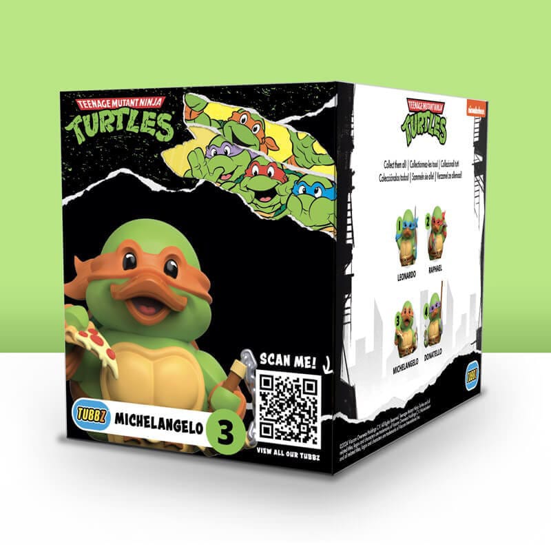 Tortues Ninja Tubbz figurine PVC Michelangelo Boxed Edition 10 cm