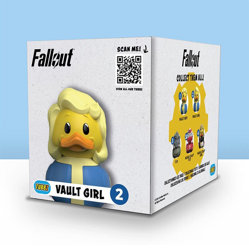 Best of TUBBZ Boîte Canard de bain - Fallout - Vault Girl