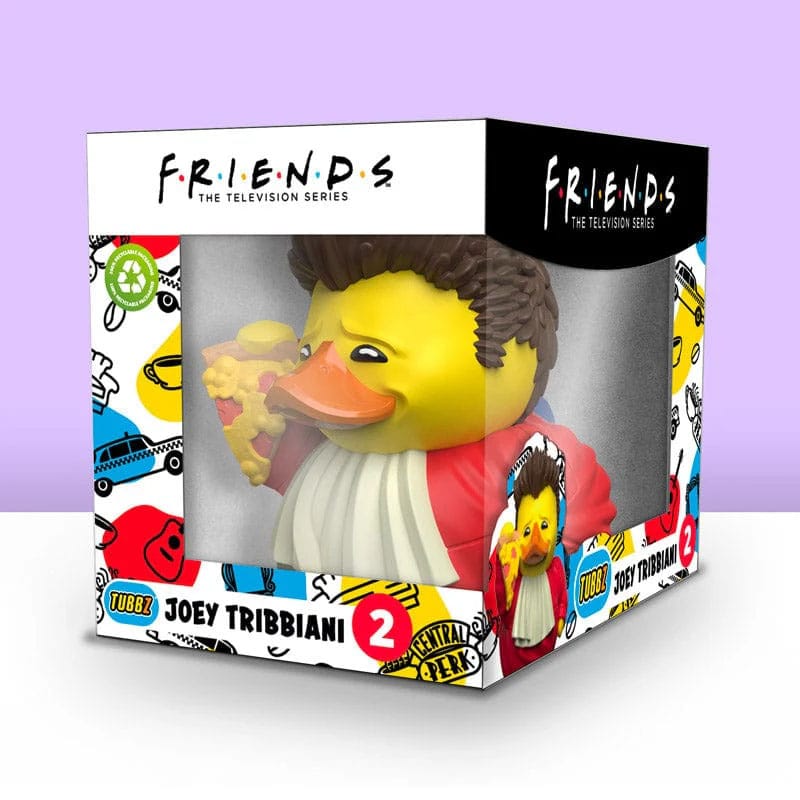 Numskull - Best of TUBBZ Boîte Canard de bain - Friends - Joey Tribbiani - 9cm