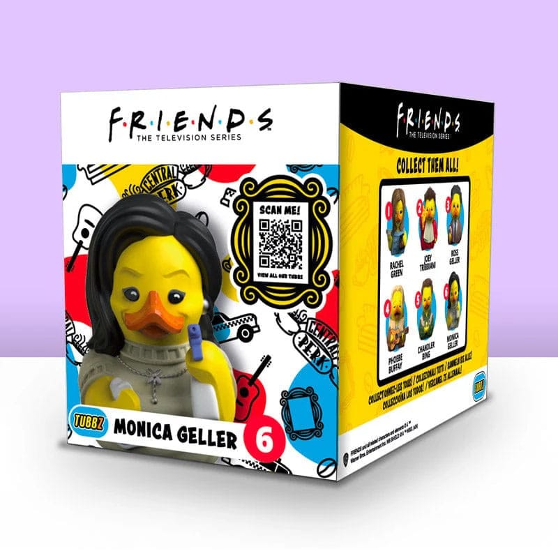 Numskull - Best of TUBBZ Boîte Canard de bain - Friends - Monica Geller - 9cm