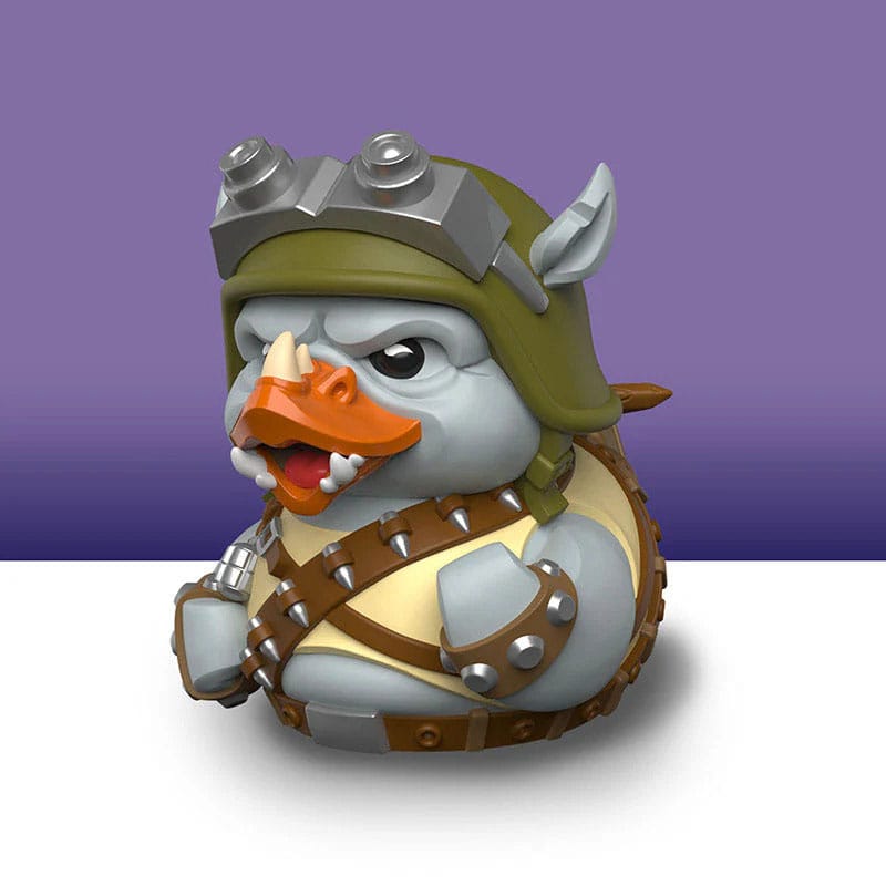 Numskull - TUBBZ Canard de bain - Tortues Ninja - Rocksteady (Première Édition) - 9cm