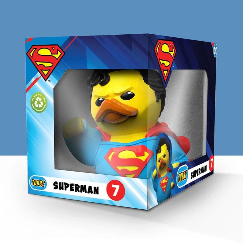 Best of TUBBZ Boîte Canard de bain - DC Comics - Superman - 9cm