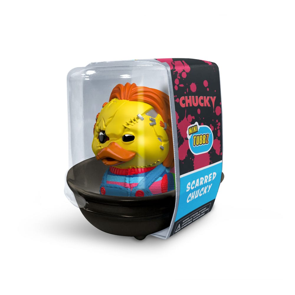 Numskull - Mini TUBBZ Canard de bain - Chucky - Chucky (Édition baignoire) - 5cm