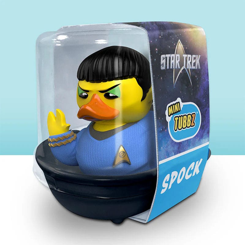 Numskull - Mini TUBBZ Canard de bain - Star Trek - Spock (Édition baignoire) - 5cm