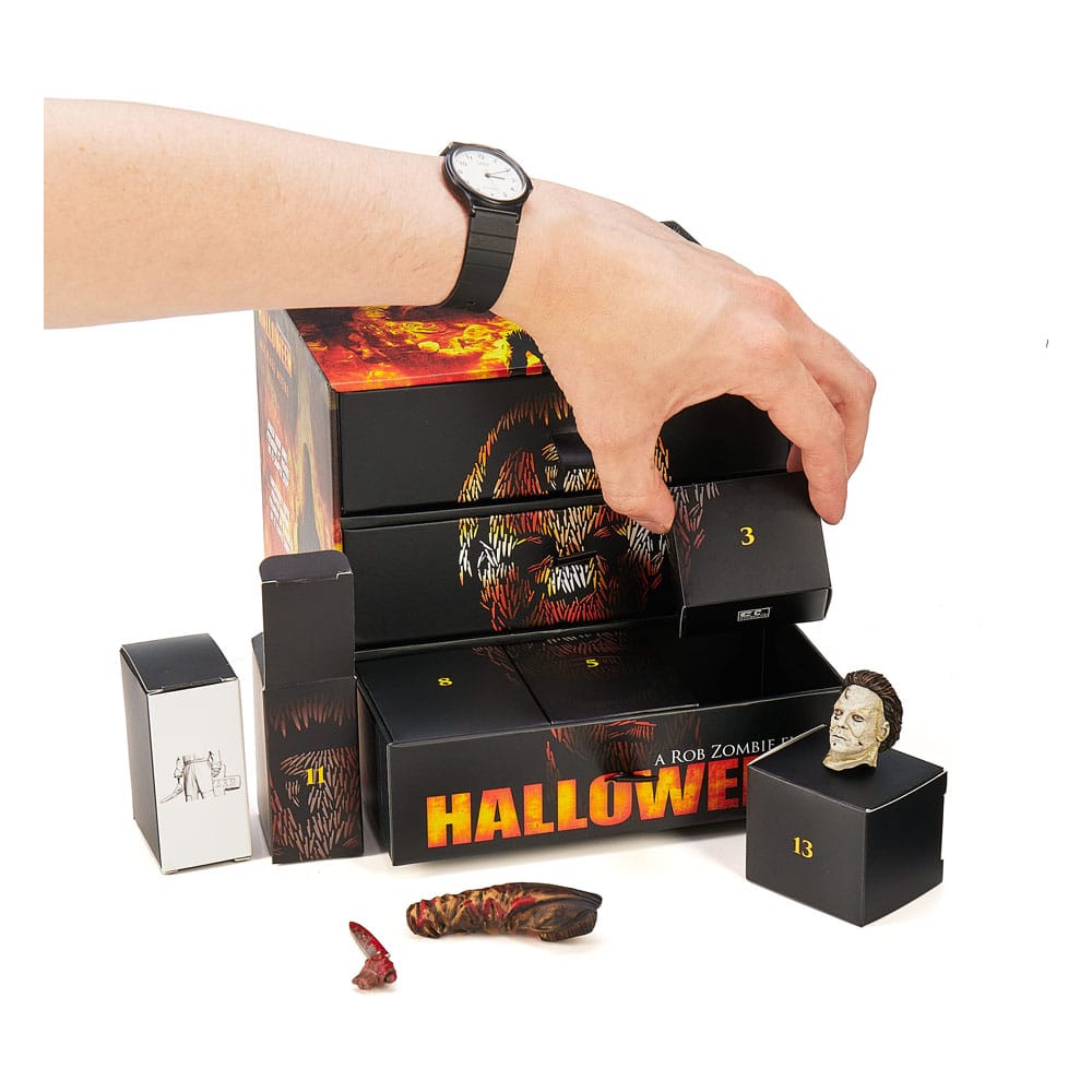 Numskull - Halloween - Calendrier de l'Avent de 24 jours (figurine Michael Myers à construire)