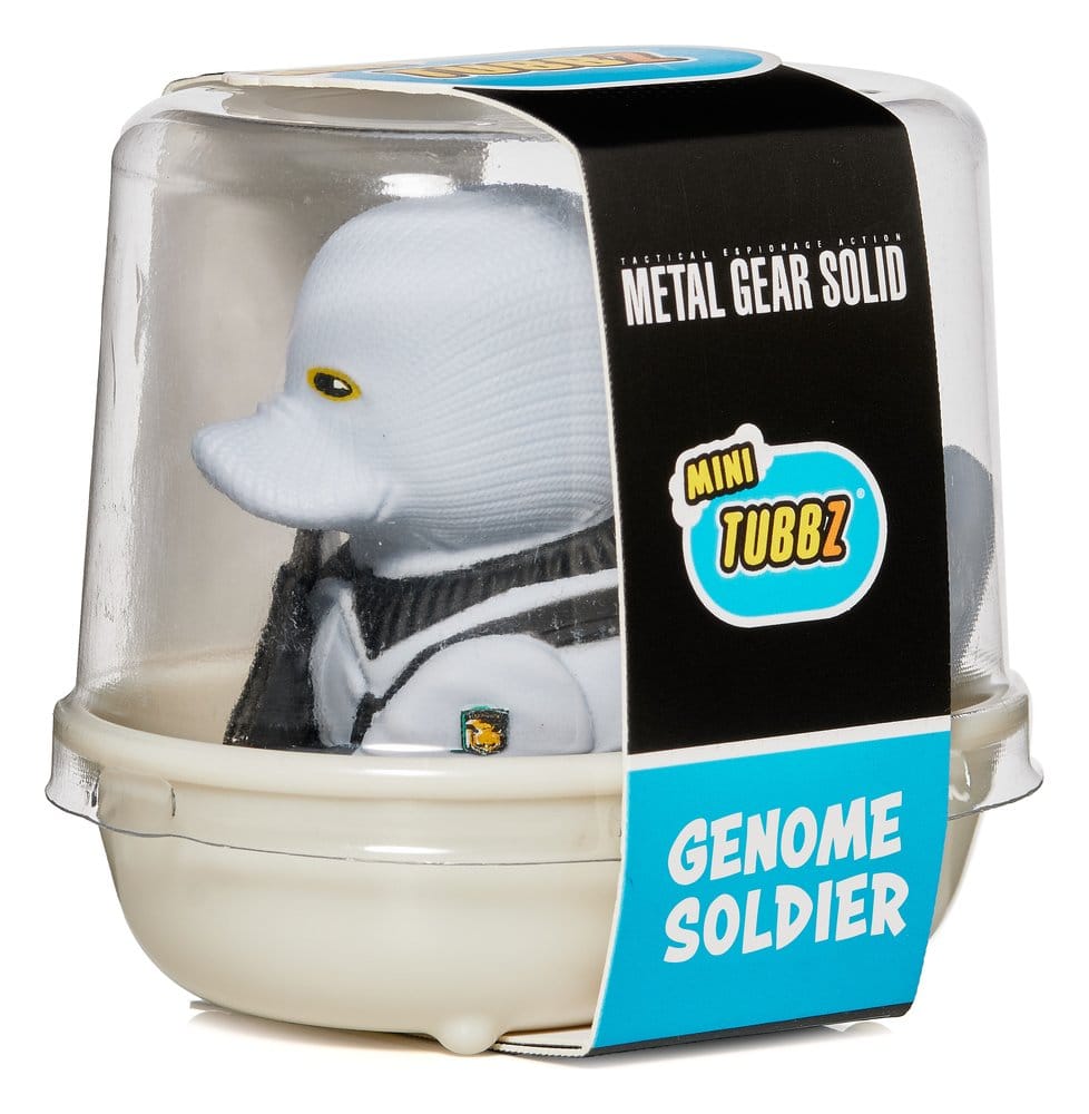 Numskull - Mini TUBBZ Canard de bain - Metal Gear Solid - Genome Soldier (Édition baignoire) - 5cm