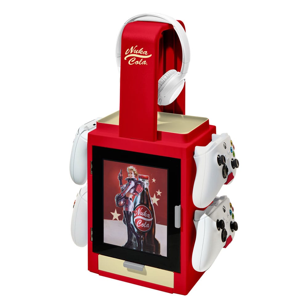Fallout Station de rangement gaming avec éclairage Nuka Cola