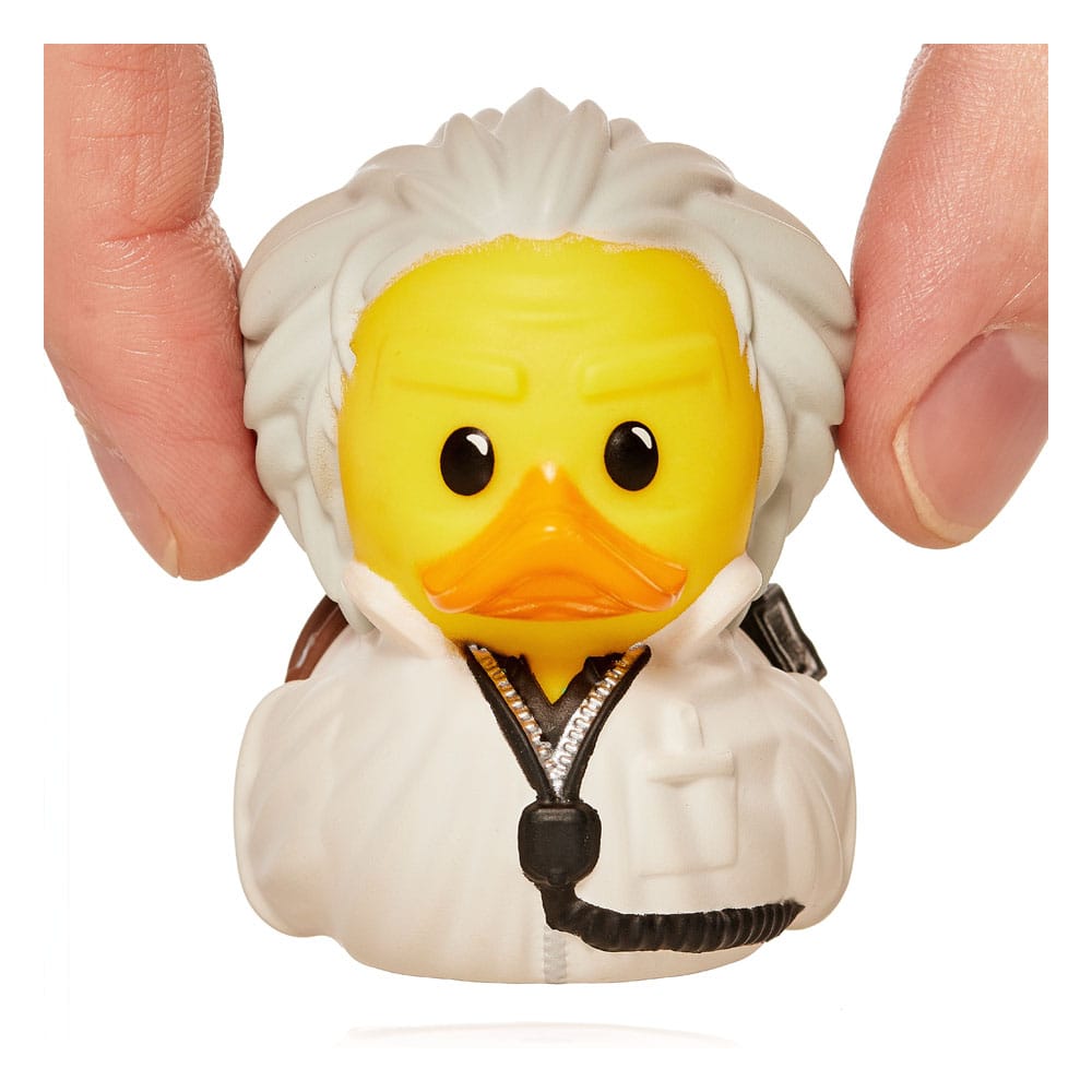 Numskull - Mini TUBBZ Canard de bain - Retour vers le Futur - Doc Brown (Édition baignoire) - 5cm