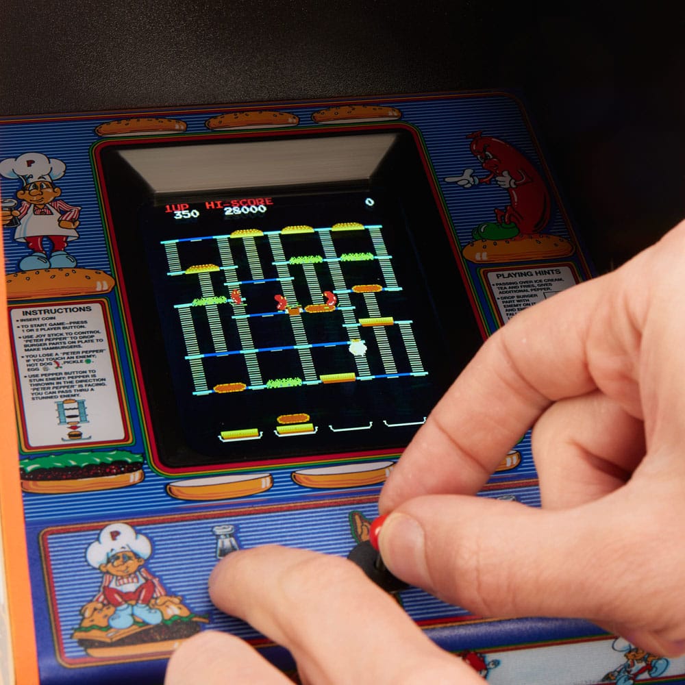 Burger Time mini borne d'arcade 44 cm