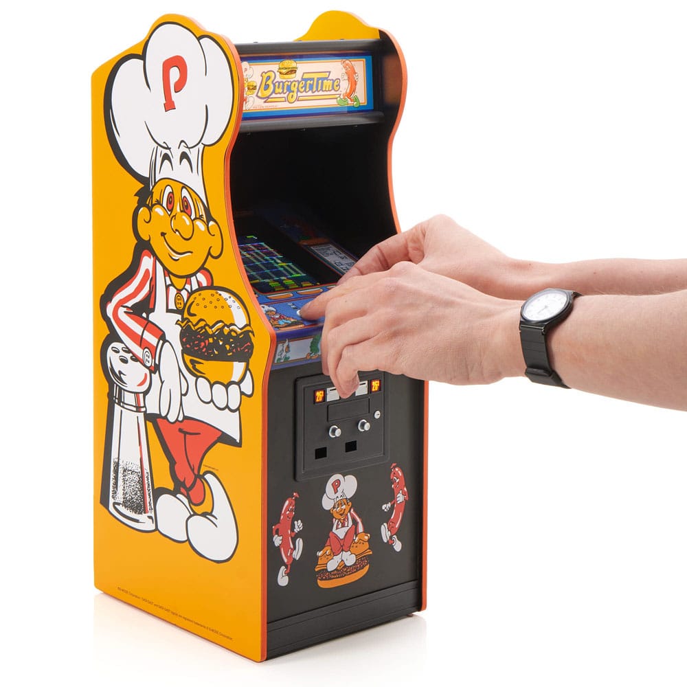 Burger Time mini borne d'arcade 44 cm