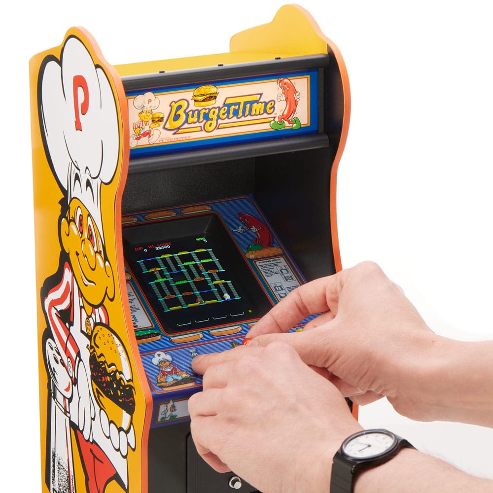 Burger Time mini borne d'arcade 44 cm