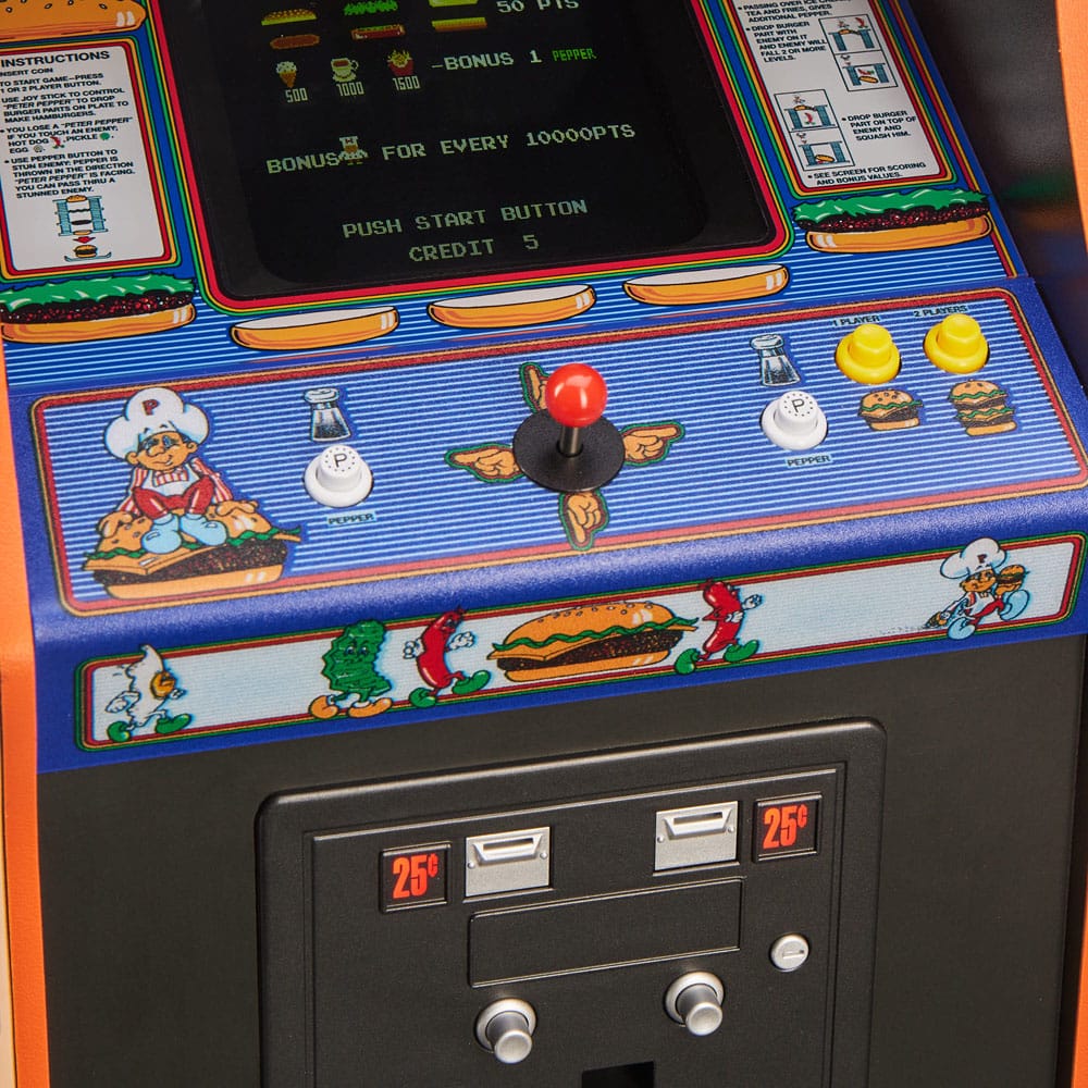 Burger Time mini borne d'arcade 44 cm