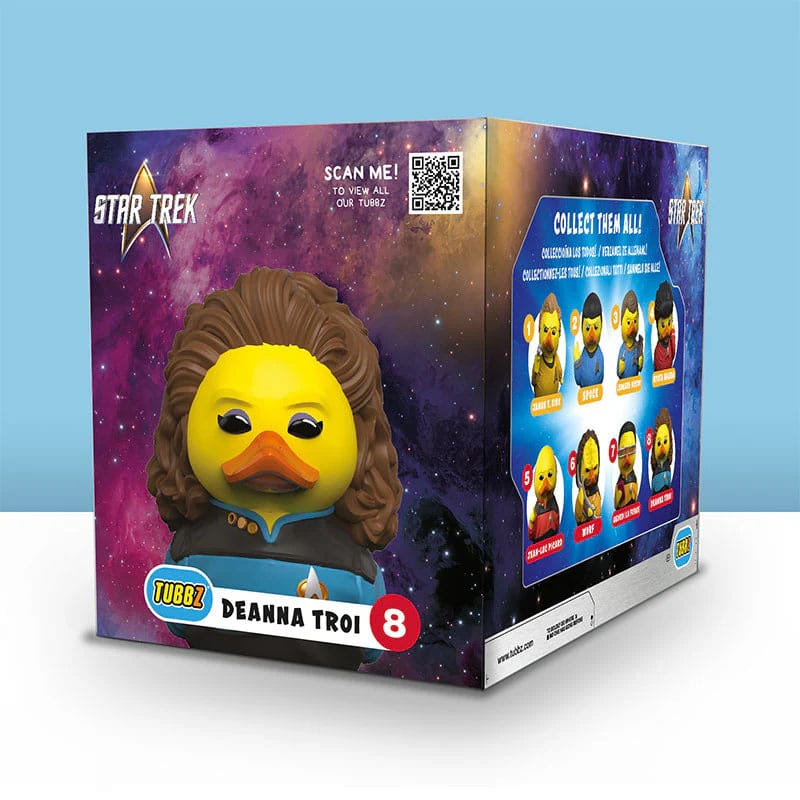 Numskull - Best of TUBBZ Boîte Canard de bain - Star Trek - Deanna Troi - 9cm