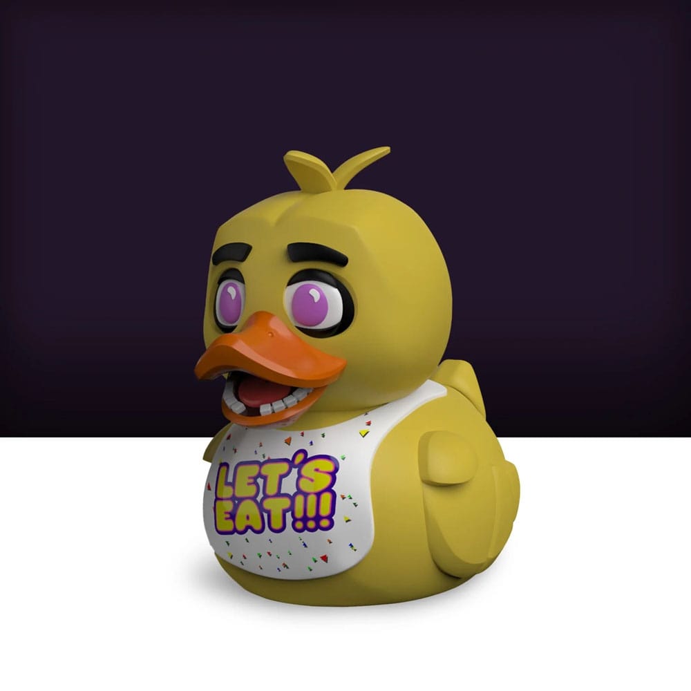 Numskull - Mini TUBBZ Canard de bain - Five Nights at Freddy's - Chica (Édition baignoire) - 5cm