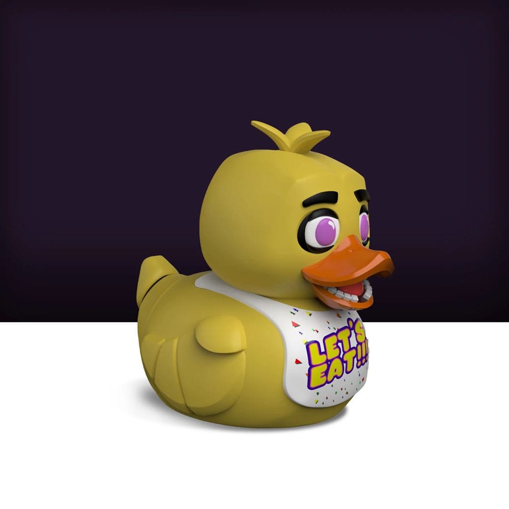 Numskull - Mini TUBBZ Canard de bain - Five Nights at Freddy's - Chica (Édition baignoire) - 5cm