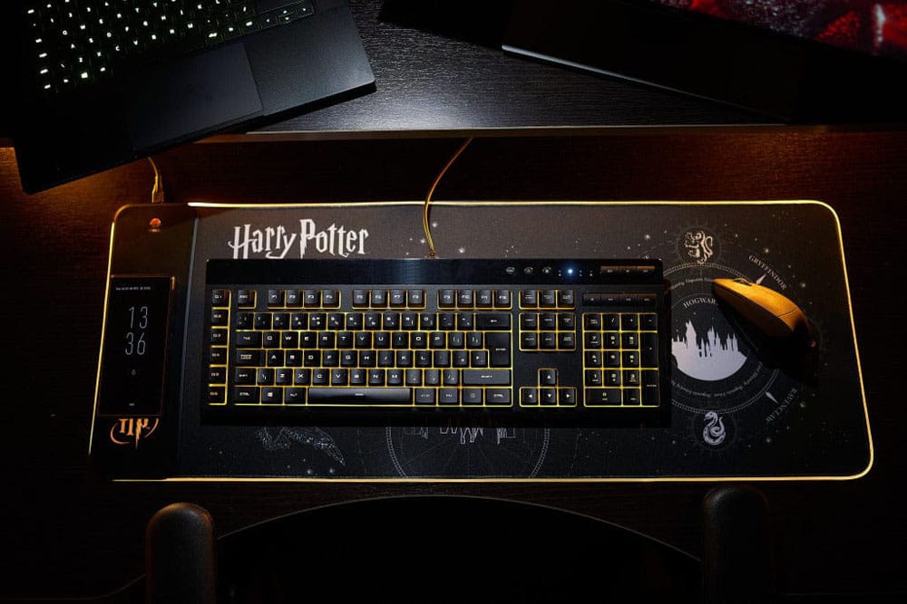 Numskull - Harry Potter - Tapis de souris de jeu XXL et chargeur sans fil