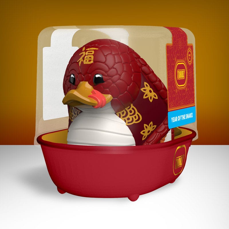Numskull - TUBBZ Canard de bain - Numskull - Nouvel an chinois "Serpent" (Première Édition) - 9cm