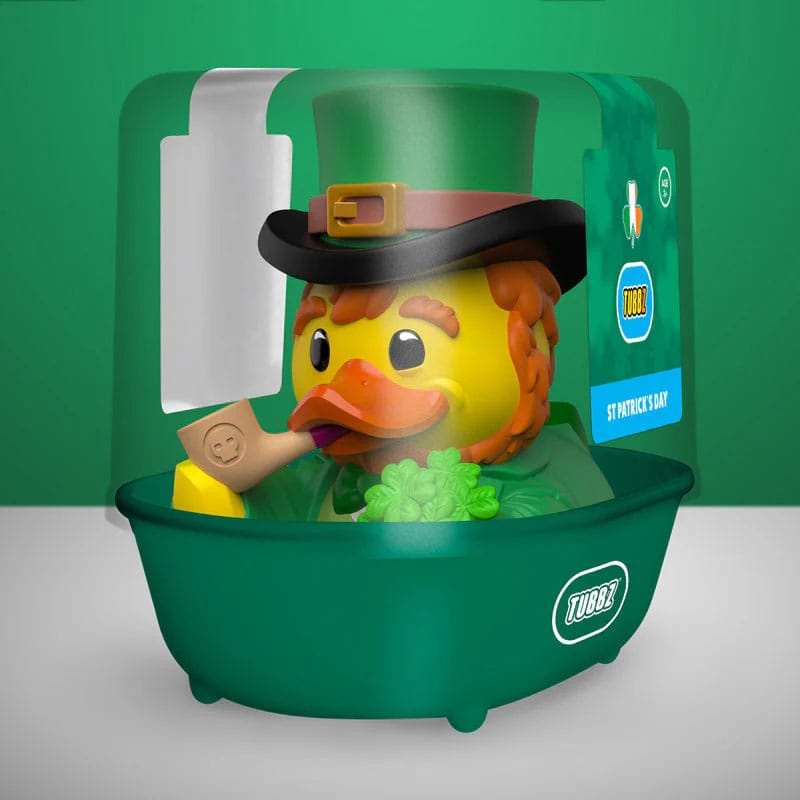 Numskull - TUBBZ Canard de bain - Numskull - Fête de la Saint-Patrick (Première Édition) - 9cm