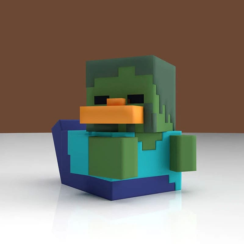 Numskull - TUBBZ Canard de bain - Minecraft - Zombie (Première Édition) - 9cm