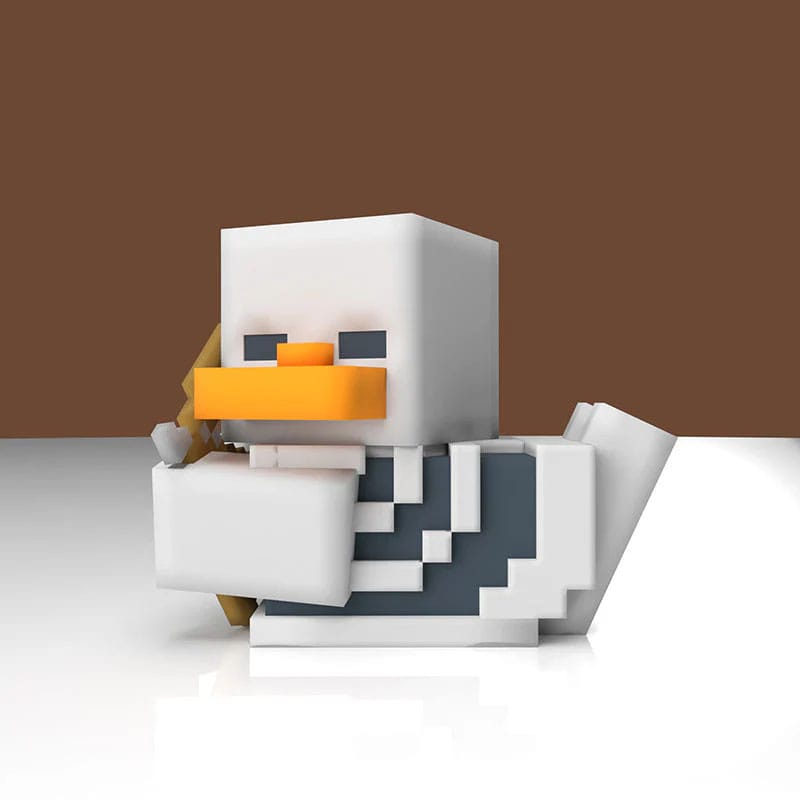 Numskull - TUBBZ Canard de bain - Minecraft - Squelette (Première Édition) - 9cm