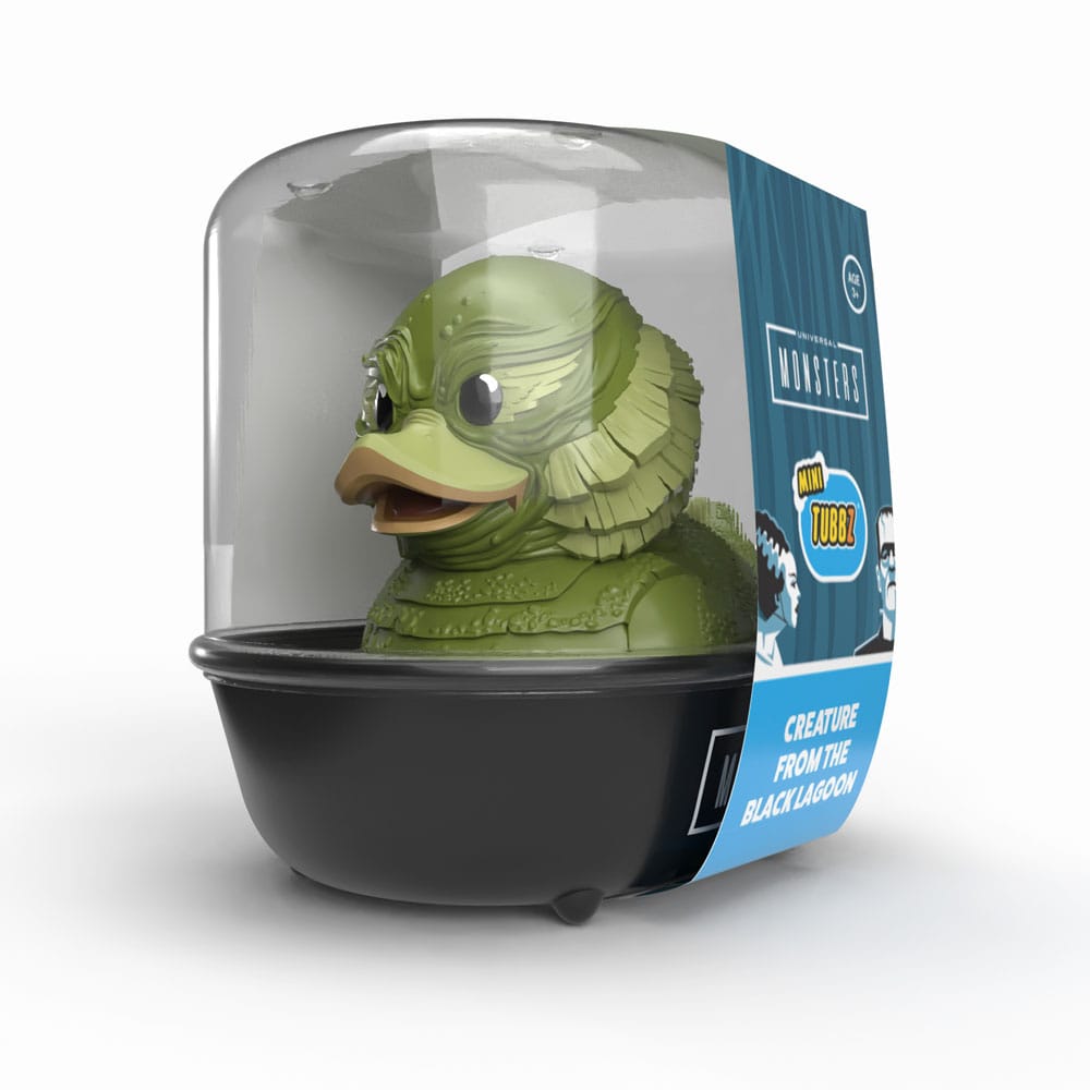 Numskull - Mini TUBBZ Canard de bain - Universal Studios Monsters - L'Étrange Créature du lac noir (Édition baignoire) - 5cm