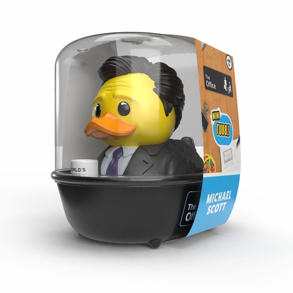 Numskull - Mini TUBBZ Canard de bain - The Office - Michael Scott (Édition baignoire) - 5cm