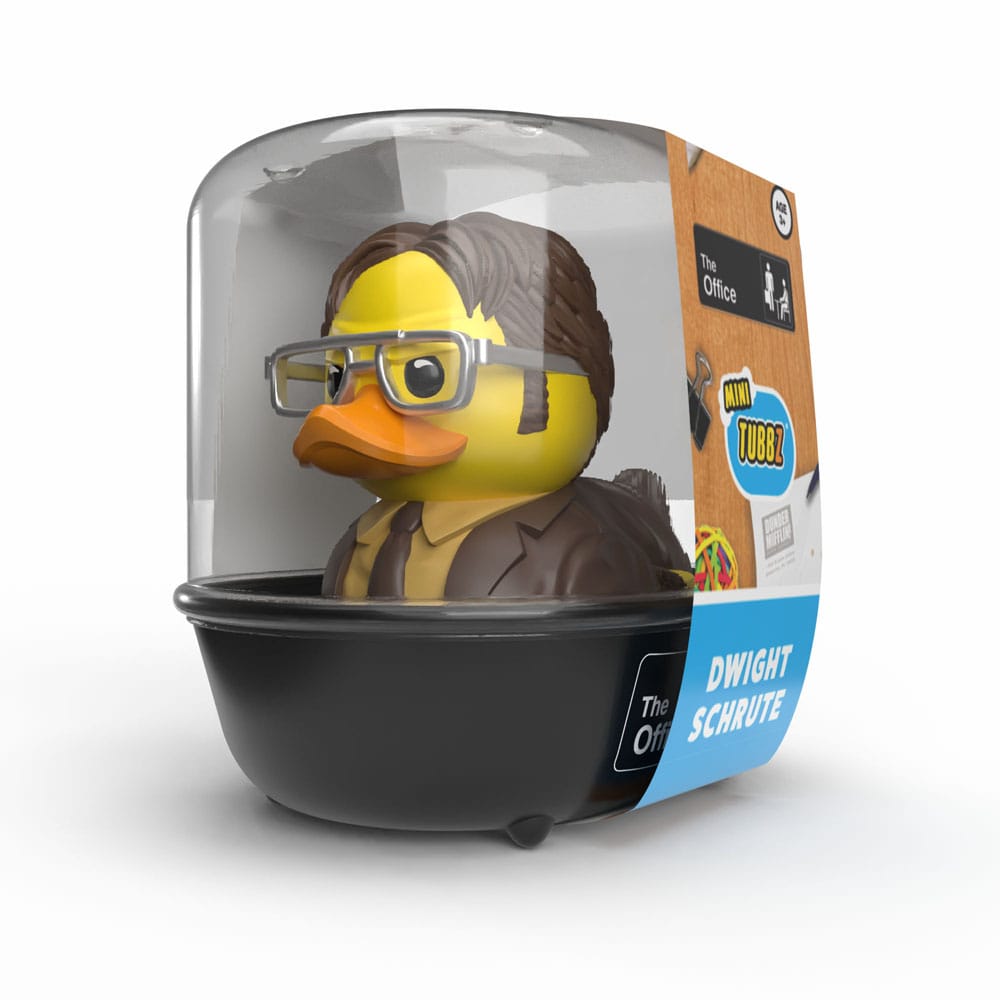 Numskull - Mini TUBBZ Canard de bain - The Office - Dwight Schrute (Édition baignoire) - 5cm