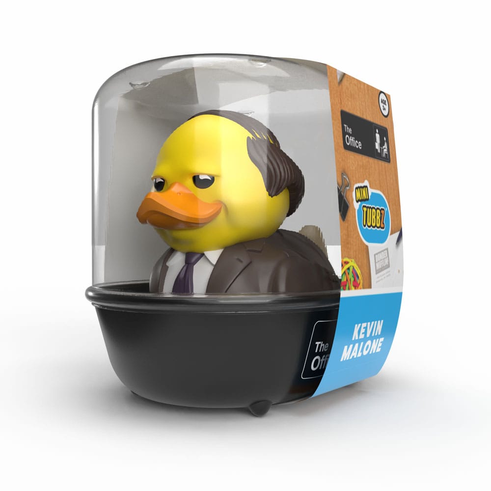 Numskull - Mini TUBBZ Canard de bain - The Office - Kevin Malone (Édition baignoire) - 5cm