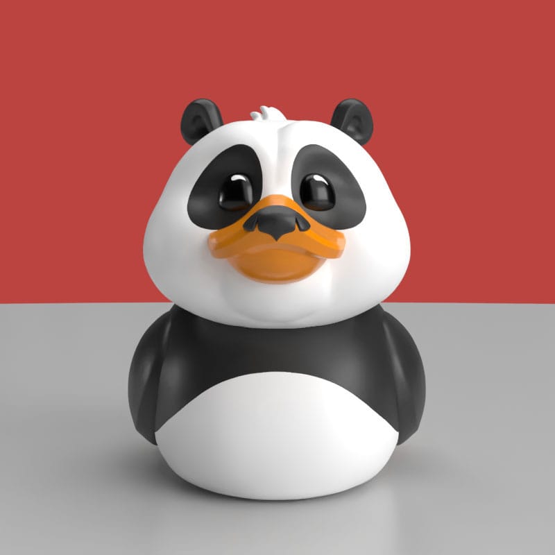 Numskull - Mini TUBBZ Canard de bain - Kung Fu Panda - Po Ping (Édition baignoire) - 5cm