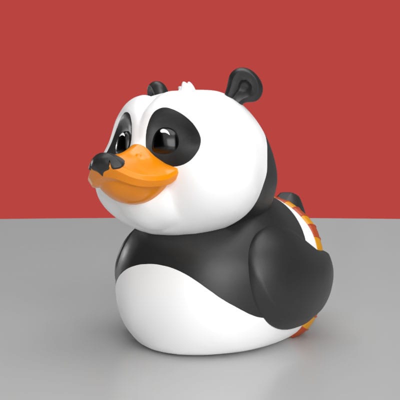 Numskull - Mini TUBBZ Canard de bain - Kung Fu Panda - Po Ping (Édition baignoire) - 5cm