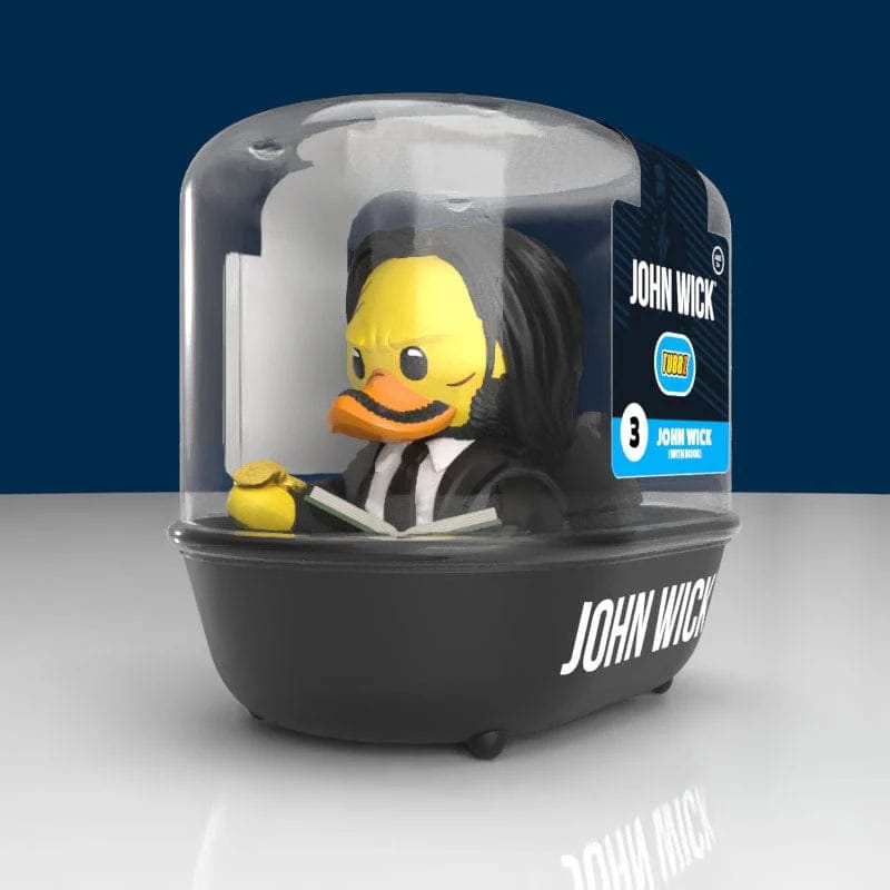 Numskull - TUBBZ Canard de bain - John Wick 3 - John Wick "Livre" (Première Édition) - 9cm