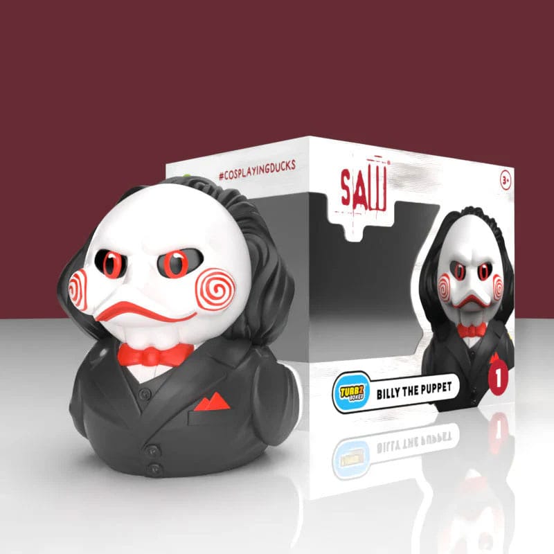 Numskull - Best of TUBBZ Boîte Canard de bain - Saw - Billy The Puppet - 9cm