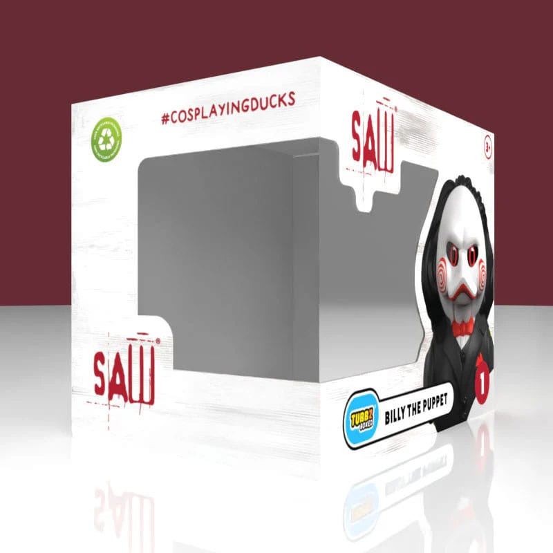 Numskull - Best of TUBBZ Boîte Canard de bain - Saw - Billy The Puppet - 9cm