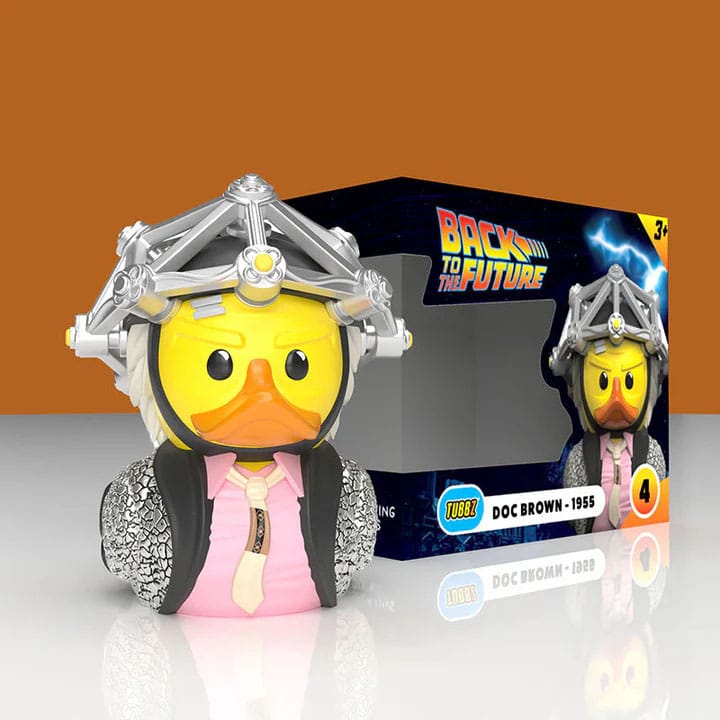 Retour vers le Futur Tubbz figurine PVC Doc Brown 1950s Boxed Edition 10 cm