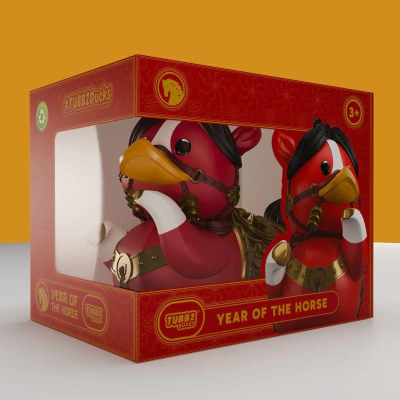 Chinese New Year Tubbz figurine PVC Horse Boxed Edition 10 cm