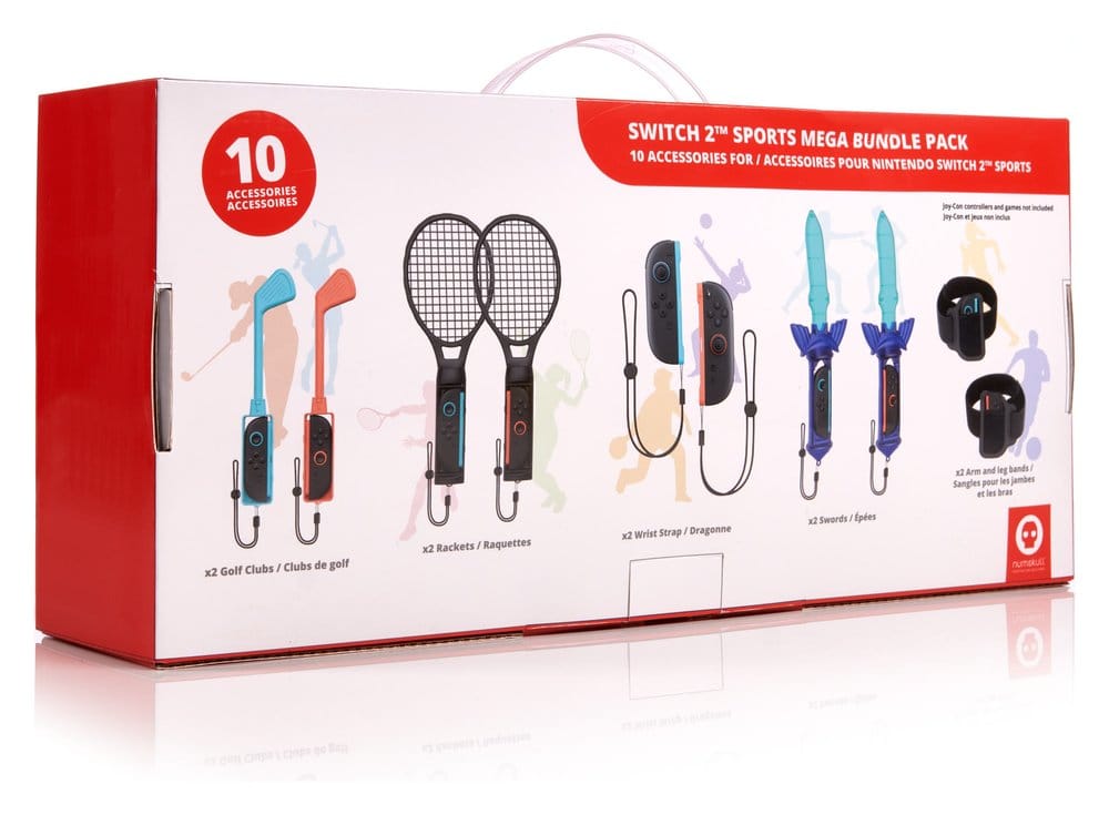 Nintendo Switch 2 accessoires Sports Pack 10-in-1
