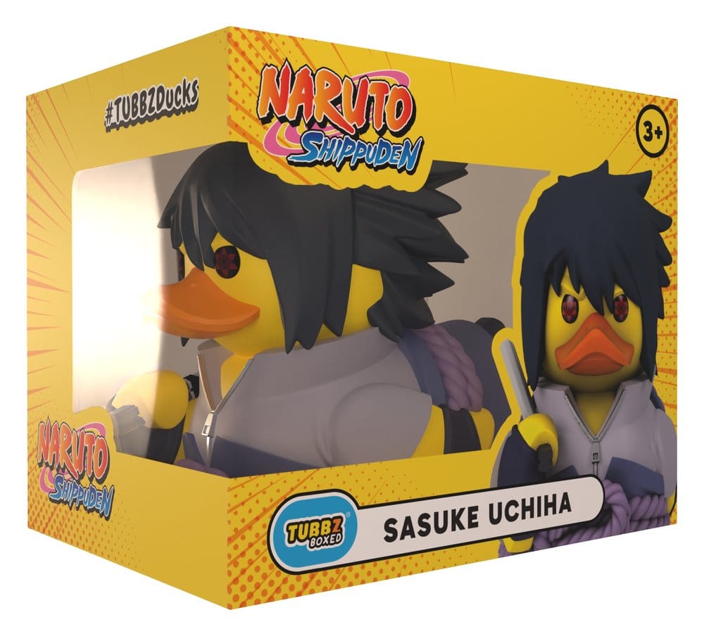 Naruto Shippuden Tubbz figurine PVC Sasuke Uchiha Boxed Edition 10 cm