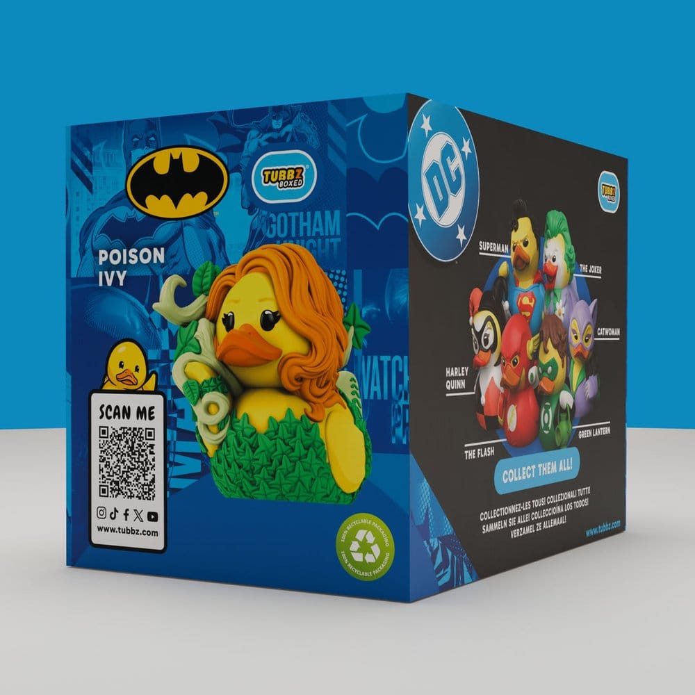 DC Comics Tubbz figurine PVC Poison Ivy Boxed Edition 10 cm