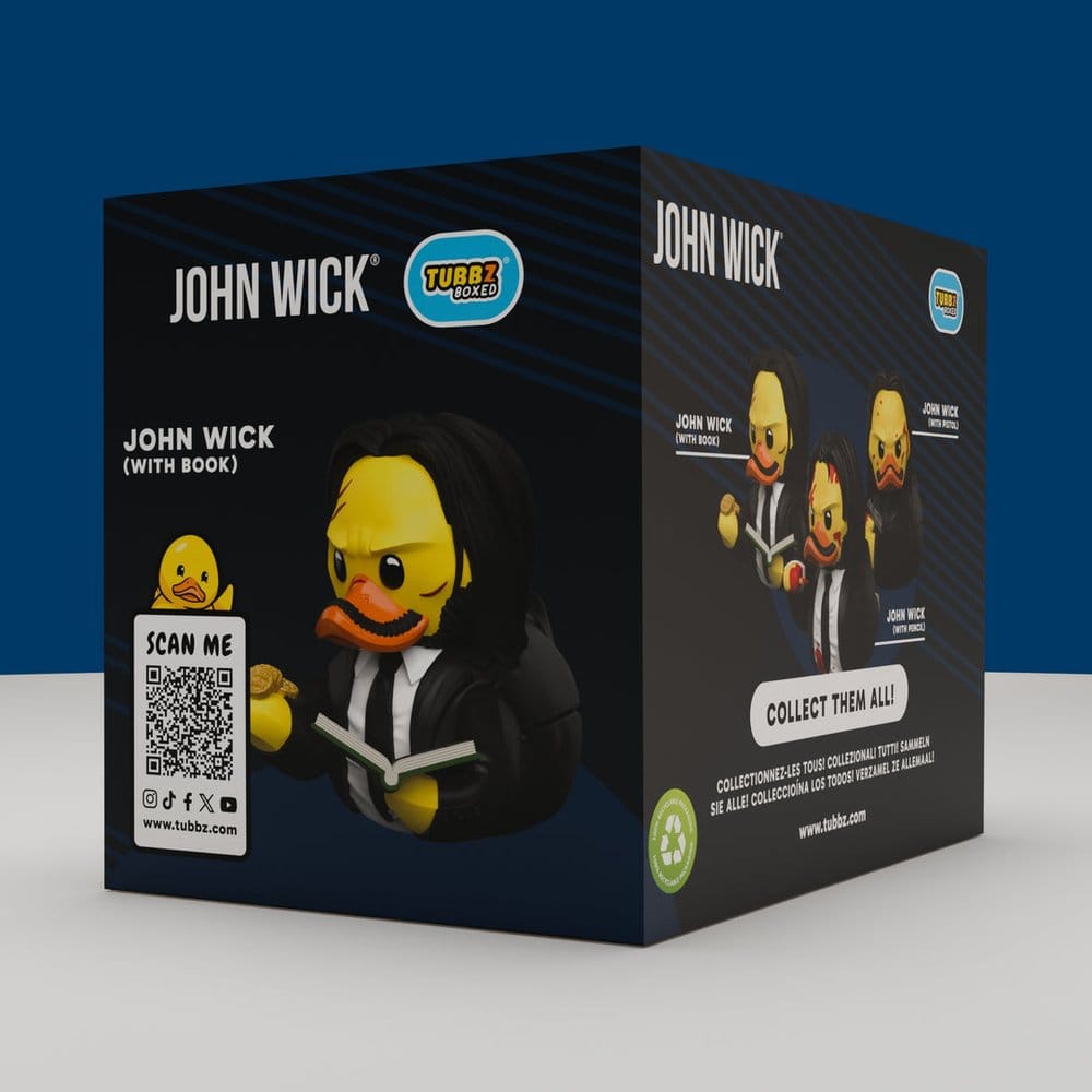 John Wick Tubbz figurine PVC Book Boxed Edition 10 cm