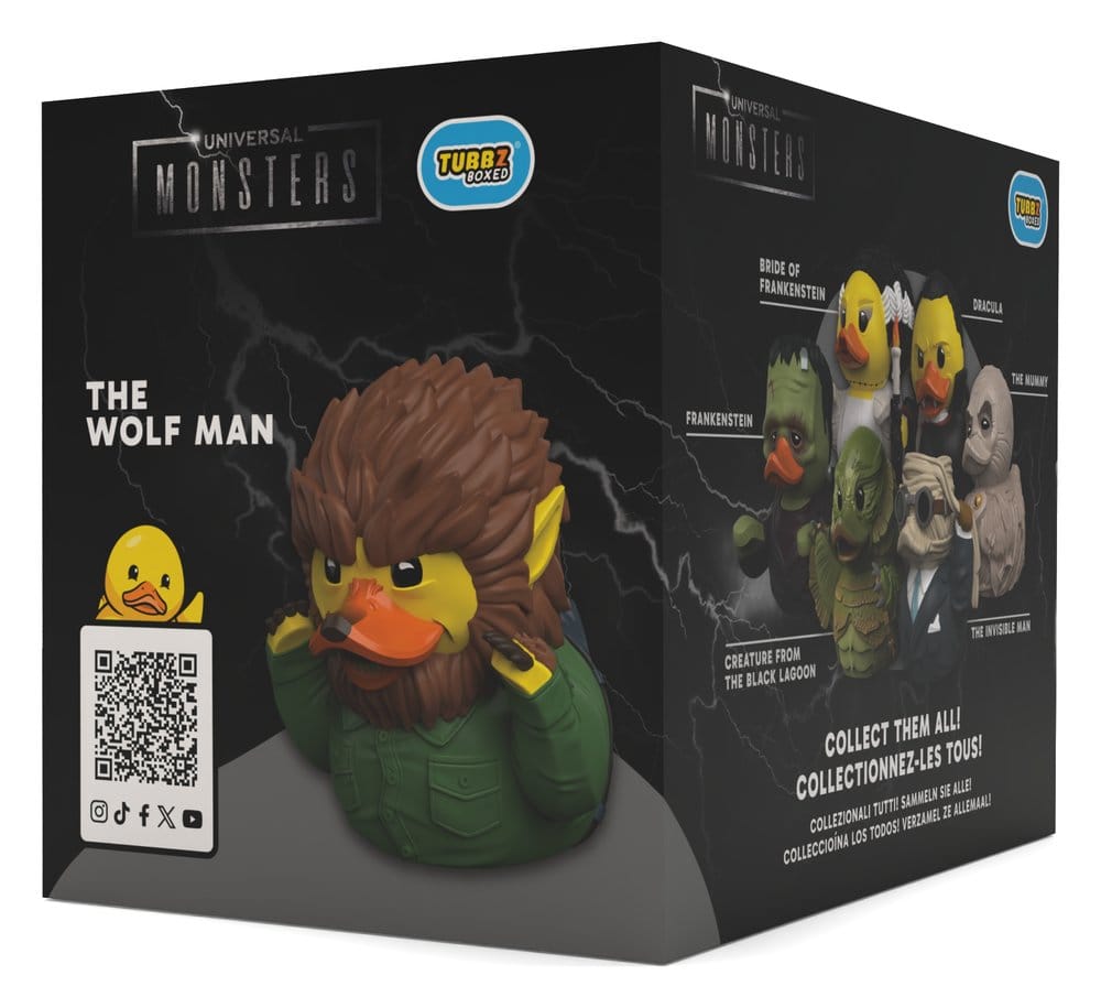 Monsters Tubbz figurine PVC Wolfman 10 cm